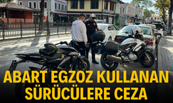 Abart Egzoz Kullanan Sürücülere Ceza