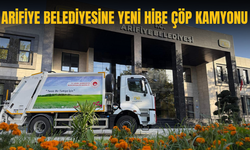 Arifiye Belediyesine Hibe Çöp Kamyonu