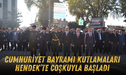 Cumhuriyet Bayramı Kutlamaları Hendek’te Coşkuyla Başladı