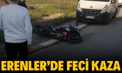 Erenler'de Kaza: Araç, Motorcuya Çarptı