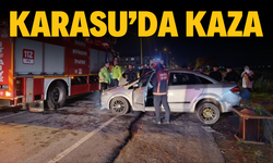 Karasu’da Trafik Kazası: İki Otomobil Çarpıştı, 3 Yaralı