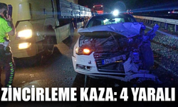 Zincirleme kaza: 4 yaralı