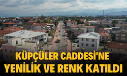 Küpçüler Caddesi'ne Yenilik ve Renk Katıldı