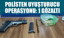 Polisten uyuşturucu operasyonu: 1 gözaltı