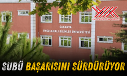 SUBÜ İLK 3’TEKİ BAŞARISINI SÜRDÜRÜYOR