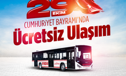 Cumhuriyet Bayramı'nda Ulaşım  Ücretiz!