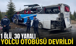 Otobüs Kazası: 1 Ölü, 30 Yaralı