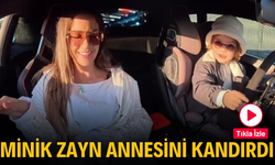 Minik Zayn annesini, “Seni gezdireceğim” diye kandırdı