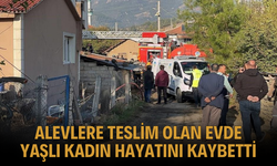 Alevlere teslim olan evde yaşlı kadın hayatını kaybetti!