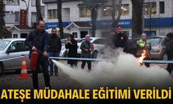 Büyükşehir Belediyesi Ekiplerine Ateşe Müdahale Eğitimi Verildi