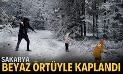 Sakarya beyaz örtüyle kaplandı!