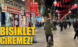 Bisiklet giremez! Artık yeter...