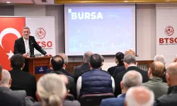 BTSO Başkanı İbrahim Burkay Tarihi Çarşı ve Hanlar Bölgesi Üyeleriyle Buluştu