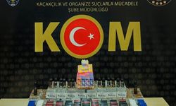 Gümrük kaçağı 7 bin 440 dolu makaron ele geçirildi