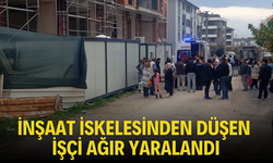 İnşaat iskelesinden düşen işçi ağır yaralandı