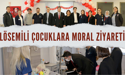 Lösemili Çocuklara Moral Ziyareti!