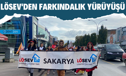 LÖSEV'den farkındalık yürüyüşü