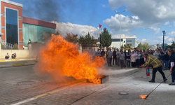 İtfaiye erleri  'Acil Durum' eğitimi verdi