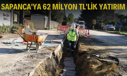 Sapanca'ya 62 milyon TL'lik yatırım