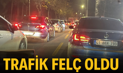 Trafik felç oldu