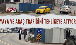 Araç Sürücüleri ve Yayaları Tehlikeye Atıyor