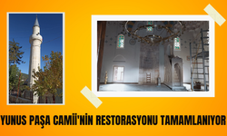 Yunus Paşa Camii'nin Restorasyonu Tamamlanıyor