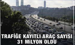 Trafiğe kasımda 188 bin 966 taşıtın kaydı yapıldı