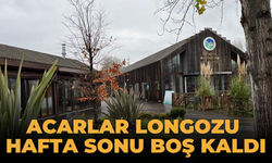 Acarlar Longozu, hafta sonu boş kaldı