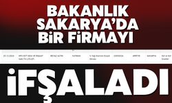 Sakarya'da bir firma daha ifşa!