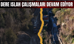 Kocaali'de Dere Islah ve Genişletme Çalışmaları Devam Ediyor!