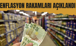 Enflasyon rakamları açıklandı