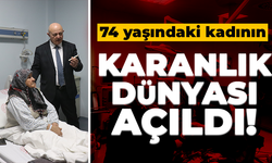 Karanlık dünyası kornea nakliyle aydınlandı