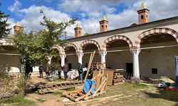 Edirne'de restorasyonu süren Peykler Medresesi müze ve Genç Ofis olarak kullanılacak