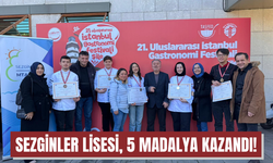 Sezginler Lisesi,  İstanbul Mutfak Günleri Festivali’nde 5 Madalya Kazandı!