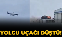 Yolcu uçağı düştü!