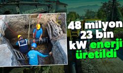 Sakarya’da 48 milyon 23 bin kW enerji üretildi