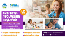 Ara Tatil Atölyeleri için kayıtlar başladı