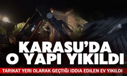 Kaçak yapılar yıkıldı!