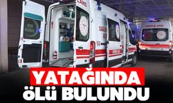 Yatağında ölü bulundu