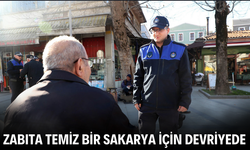 Zabıta temiz bir Sakarya için devriyede