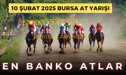 10 Şubat 2025 Bursa at yarışı tahminleri | Bursa altılı ganyan tahminleri! TJK TV izle 10 Şubat 2025