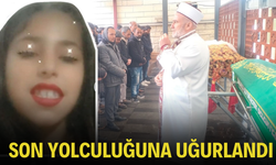 11 yasındaki kız son yolculuğuna uğurlandı