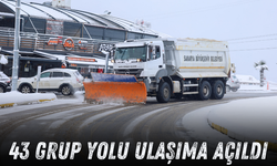 43 grup yolu ulaşıma açıldı