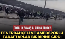 Highway savaş alanına döndü!