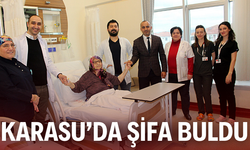 Karasu’da şifa buldu