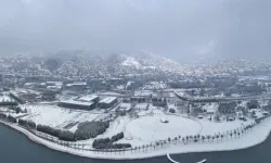 Kocaeli beyaz örtü ile kaplandı! Manzaralar ölümsüzleştirildi!