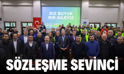 Büyükşehir ve SASKİ’de sözleşme sevinci