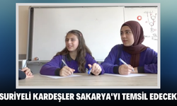 Suriyeli kız kardeşler Sakarya'yı temsil edecek