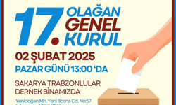 Sakarya Trabzonlular Derneği 17. Olağan Genel Kurulunu gerçekleştiriyor