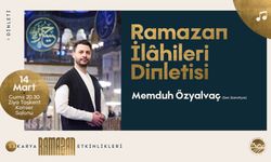 Ramazan atmosferi ilahi gecesiyle yaşanacak